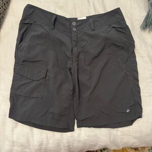 Columbia Women's Gray Omni-Shield Advanced Repellency Shorts